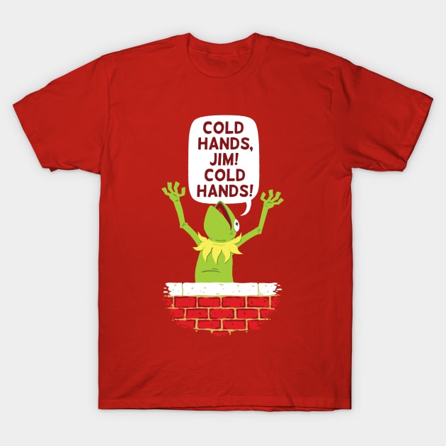 Cold Hands T-Shirt by blairjcampbell